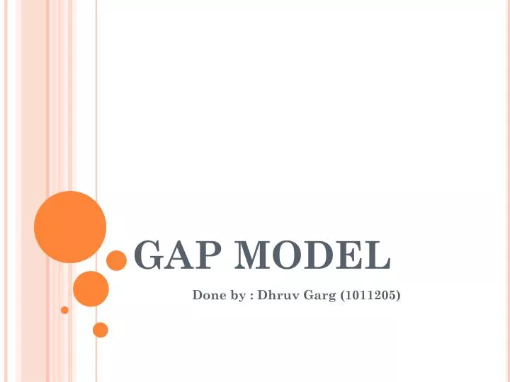 gap model