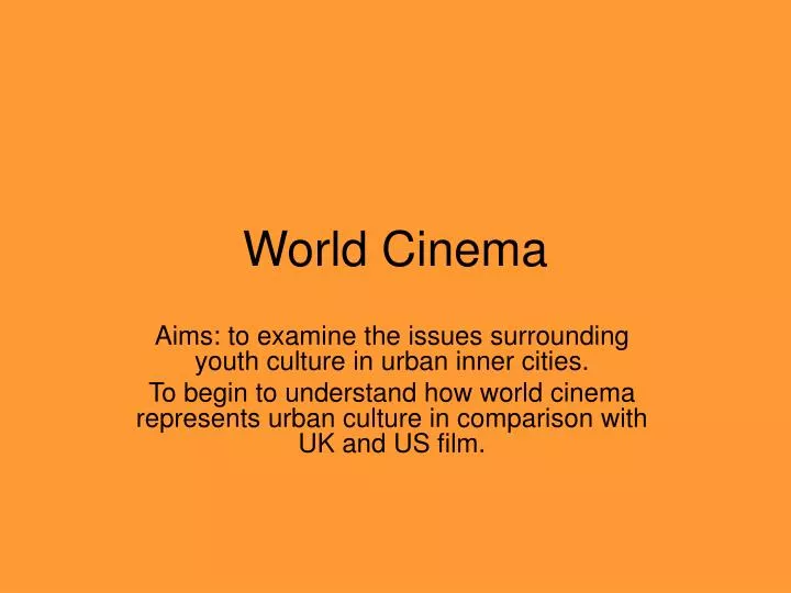 world cinema