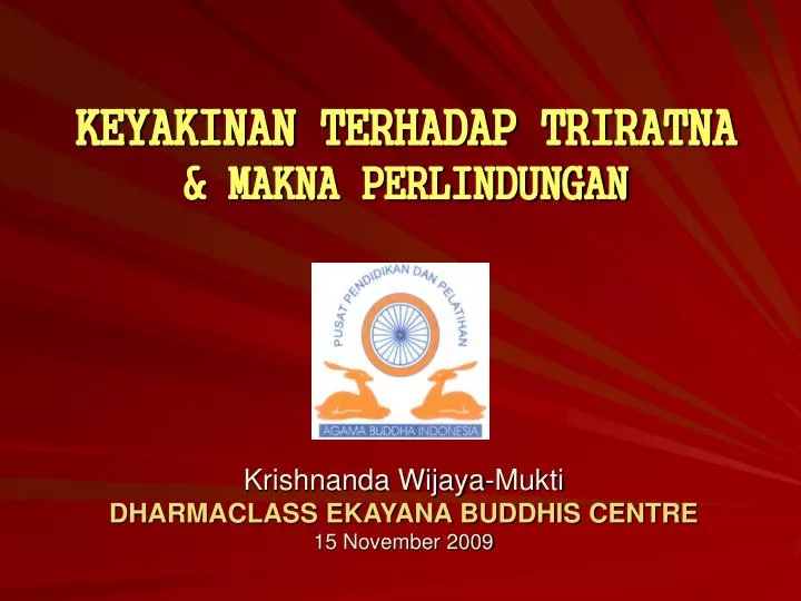 keyakinan terhadap triratna makna perlindungan