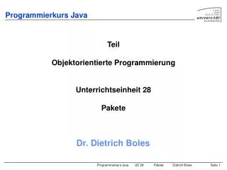 programmierkurs java