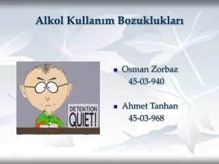 alkol kullan m bozukluklar