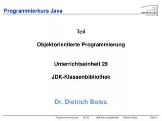 programmierkurs java
