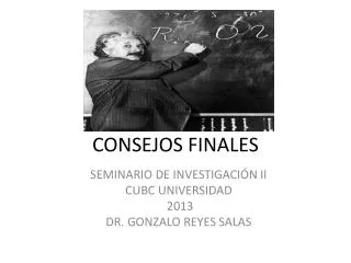 consejos finales
