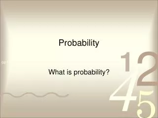 Probability