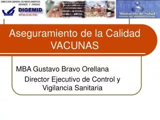 aseguramiento de la calidad vacunas
