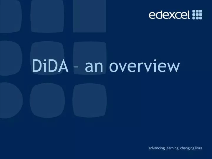 dida an overview