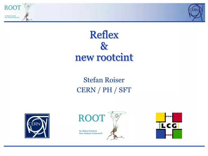 reflex new rootcint