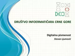 dru tvo infoermati ara crne gore