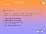 What’s the Matter? - slide 1