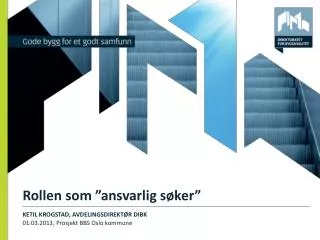 rollen som ansvarlig s ker