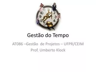 gest o do tempo