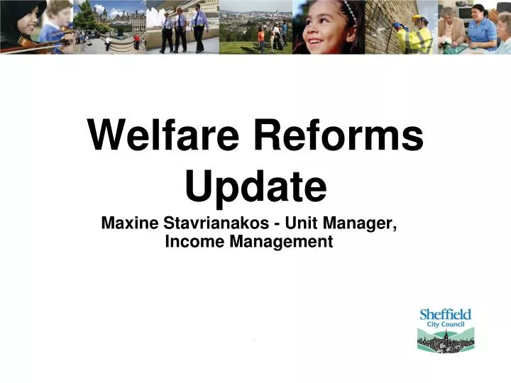 welfare reforms update