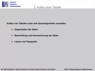 2 aufbau einer tabelle