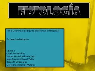 fisiolog a