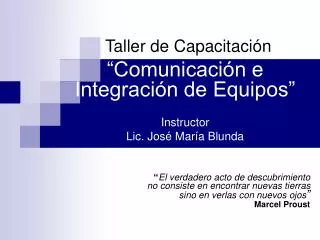 taller de capacitaci n