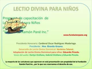 lectio divina para ni os