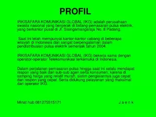 profil