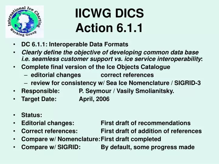 iicwg dics action 6 1 1