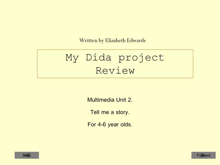 my dida project review