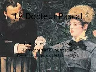 le docteur pascal
