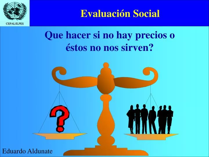 evaluaci n social