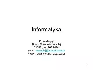 informatyka