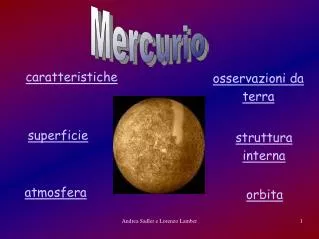 caratteristiche