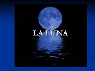 la luna