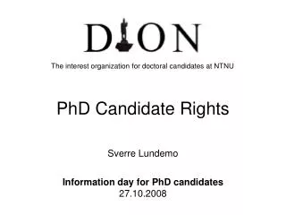 PhD Candidate Rights