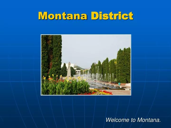 montana district
