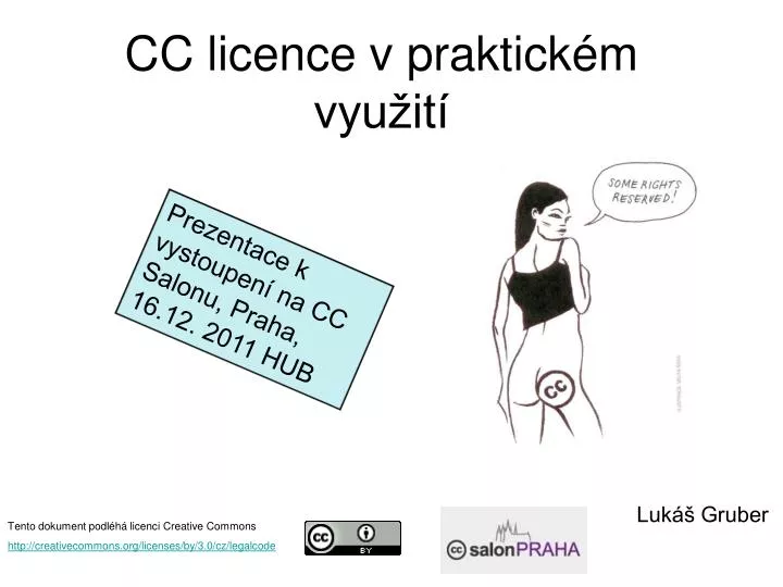 cc licence v praktick m vyu it