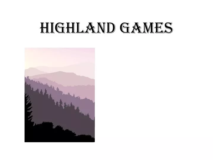 highland games