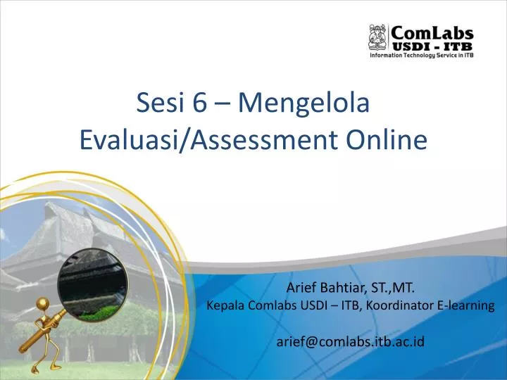 sesi 6 mengelola evaluasi assessment online
