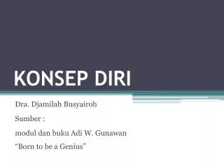 konsep diri