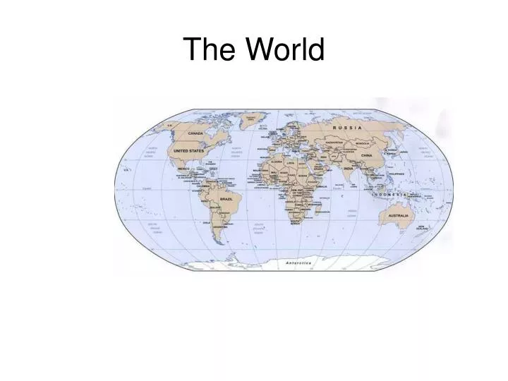 the world
