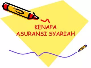 kenapa asuransi syariah