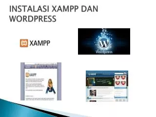 instalasi xampp dan wordpress