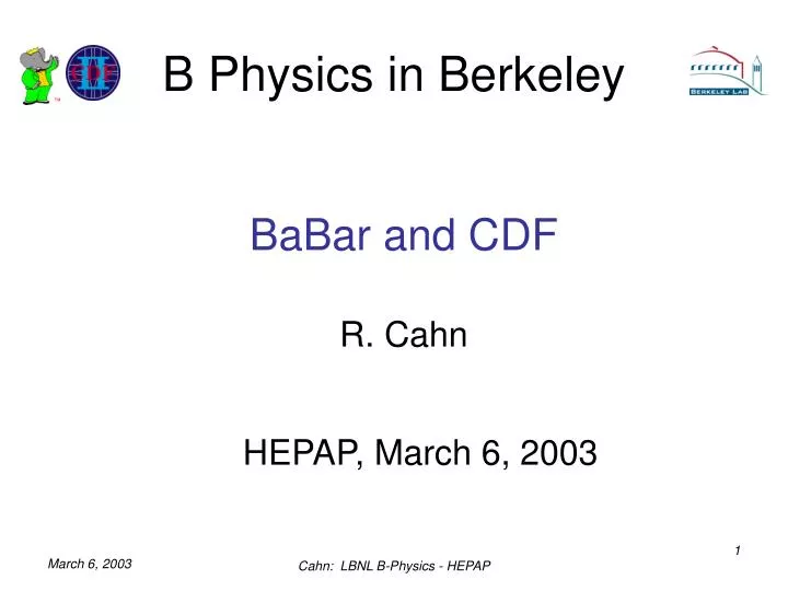 b physics in berkeley