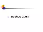 BUENOS DIAS!! - slide 1