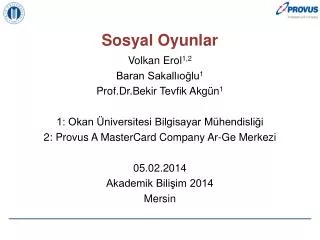 sosyal oyunlar