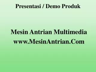 presentasi demo produk