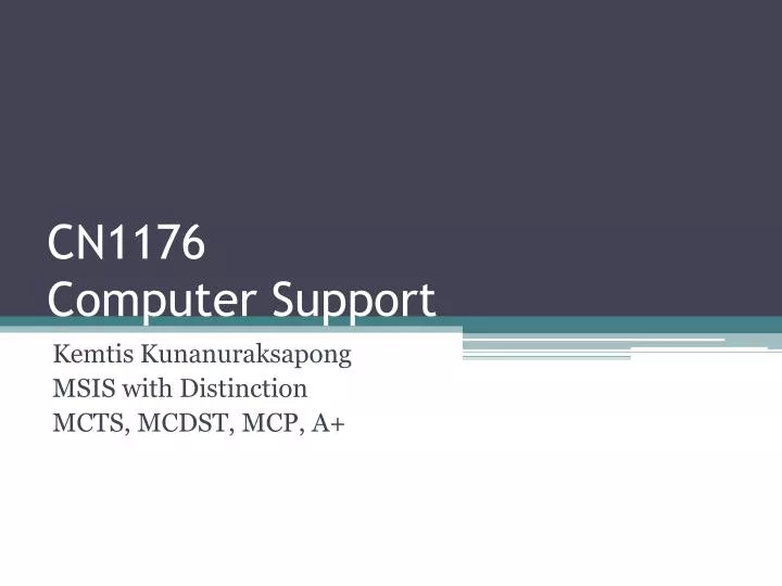 cn1176 computer support