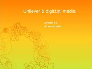 unilever d igit ln m dia