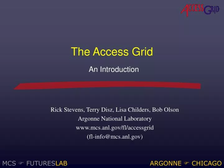 the access grid