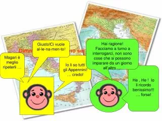 dimmi che appennino sei e ti dir dove ti trovi