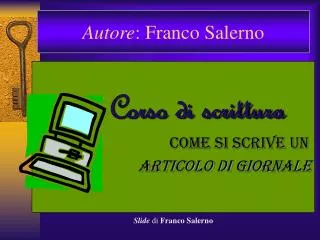 autore franco salerno
