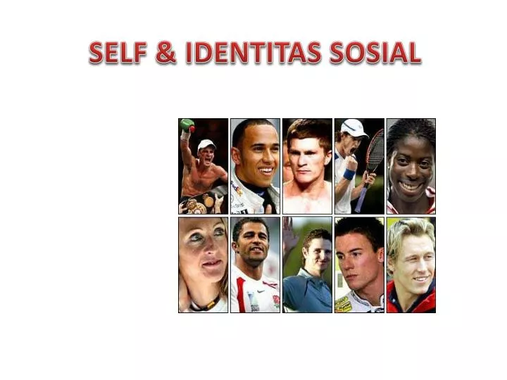 self identitas sosial