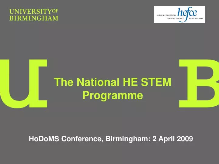 the national he stem programme