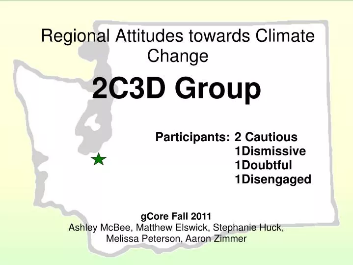 regional attitudes towards climate change