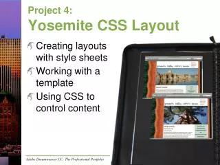 Project 4: Yosemite CSS Layout